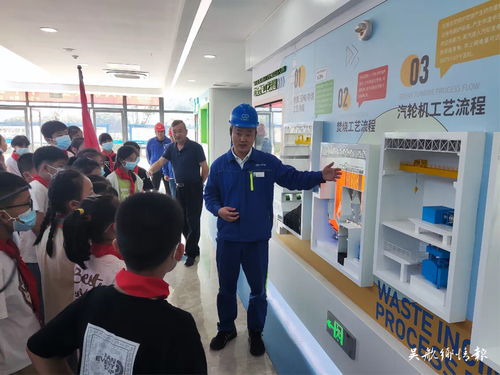 小手拉大手，共筑綠色夢 區生活垃圾服務中心組織學生參觀垃圾處理廠